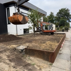 Anlægning af have i Skive