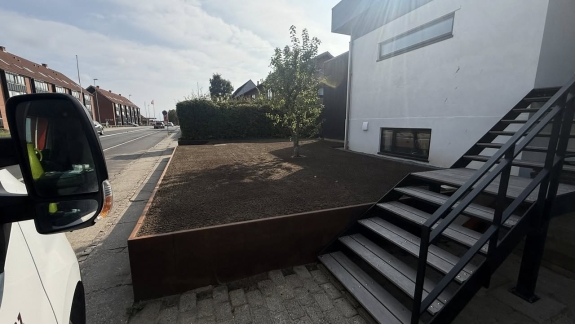 Anlægning af ny have i Skive