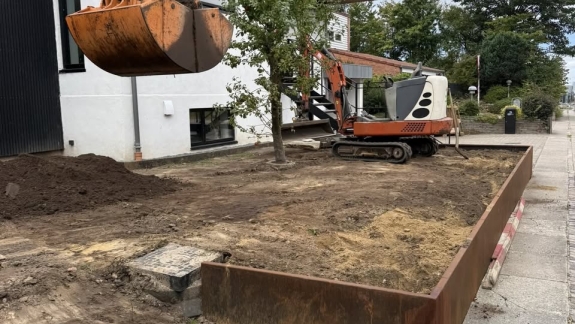 Anlægning af have i Skive