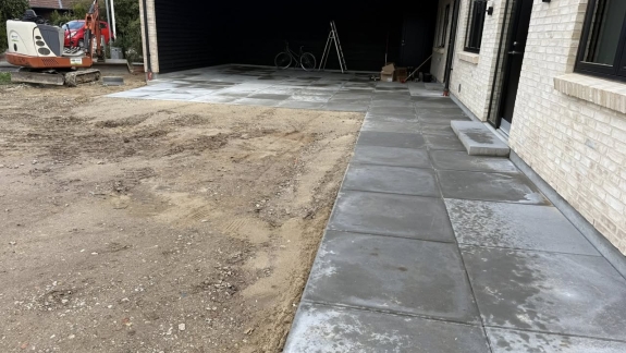 Flisebelægning i Skive