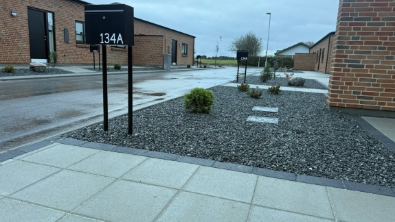 Anlægning af ny indkørsel