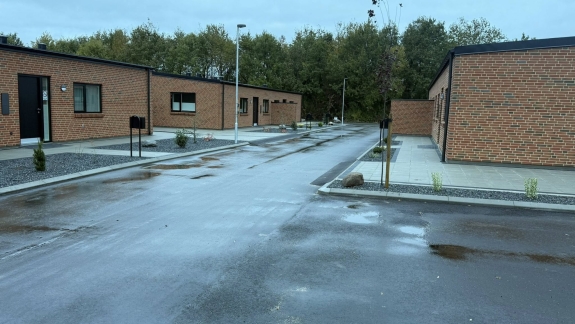 Belægningsopgave i Spøttrup, Skive, Salling på Mors